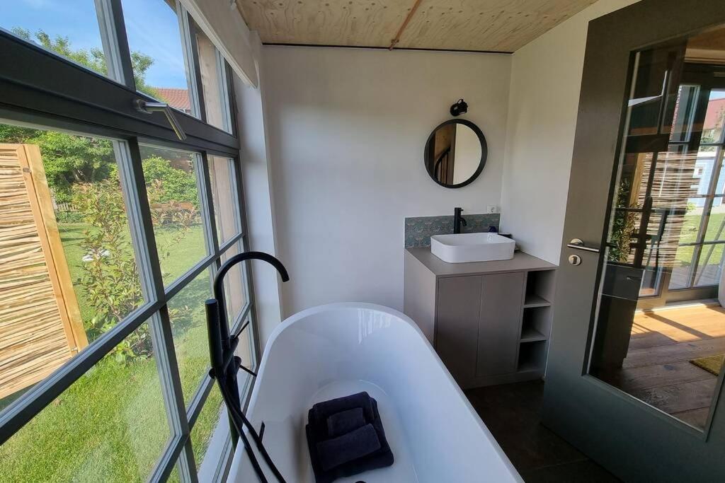 Tiny Loft Im Suedhessischen Ried Apartment Trebur Exterior foto